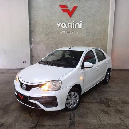 TOYOTA ETIOS 1.3 X 16V FLEX 4P AUTOMÁTICO TOYOTA ETIOS 1.3 X 16V FLEX 4P AUTOMÁTICO